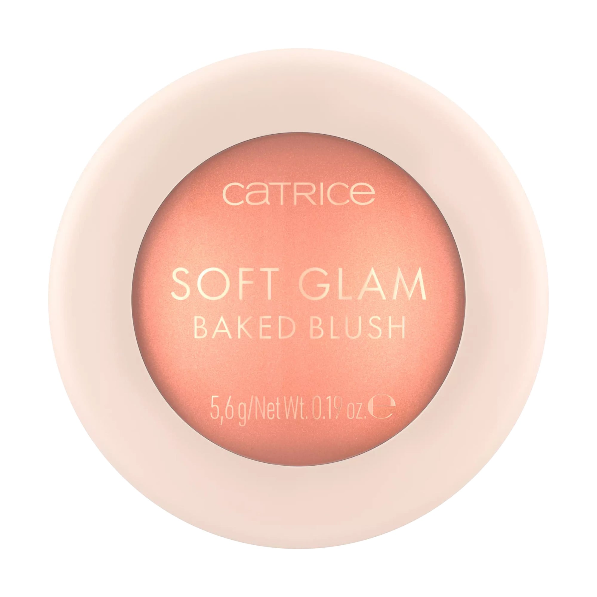 Рум'яна для обличчя Catrice Soft Glam Baked Blush, 020 Peachy Breeze, 5.6 г