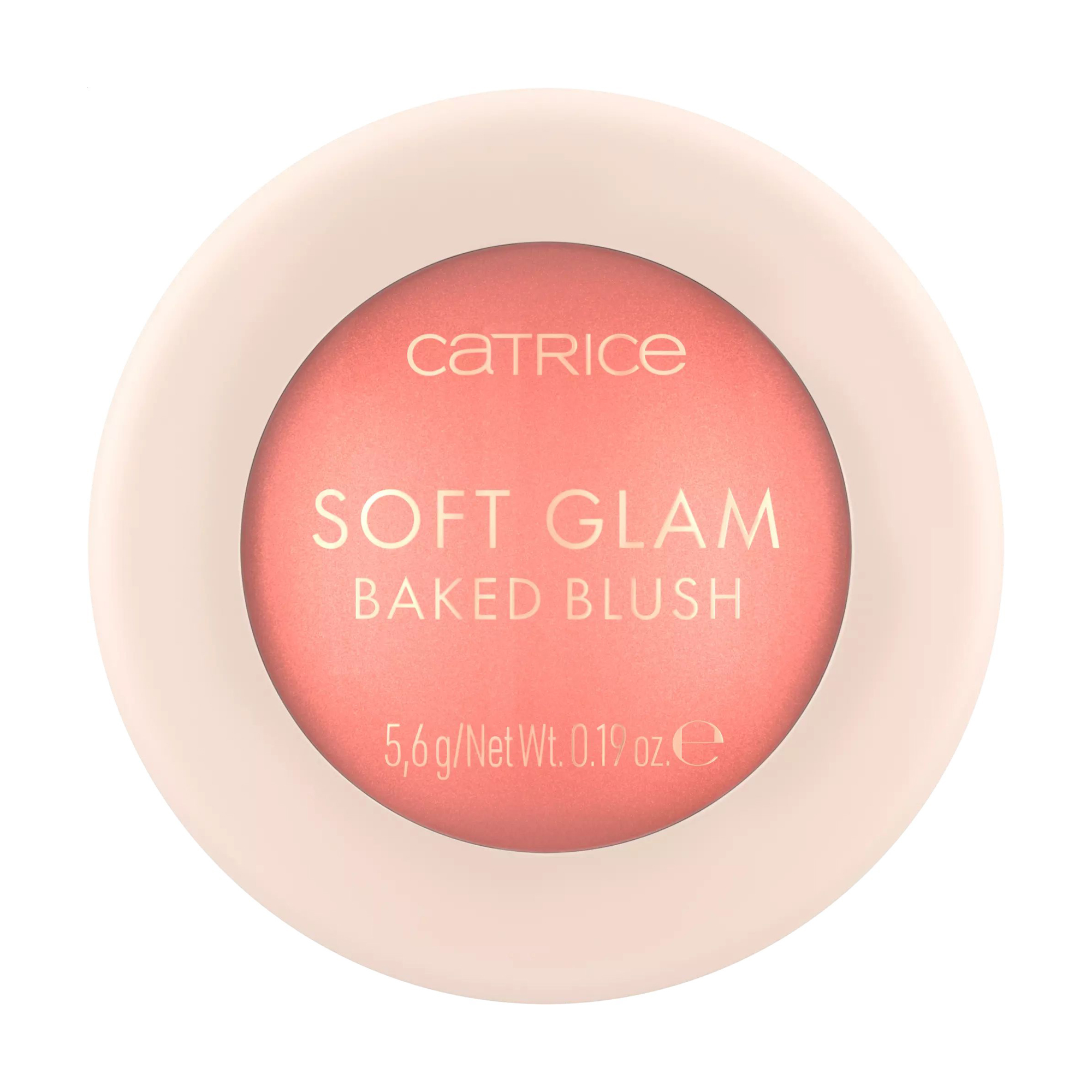 Рум'яна для обличчя Catrice Soft Glam Baked Blush, 030 Cheeky Coral, 5.6 г